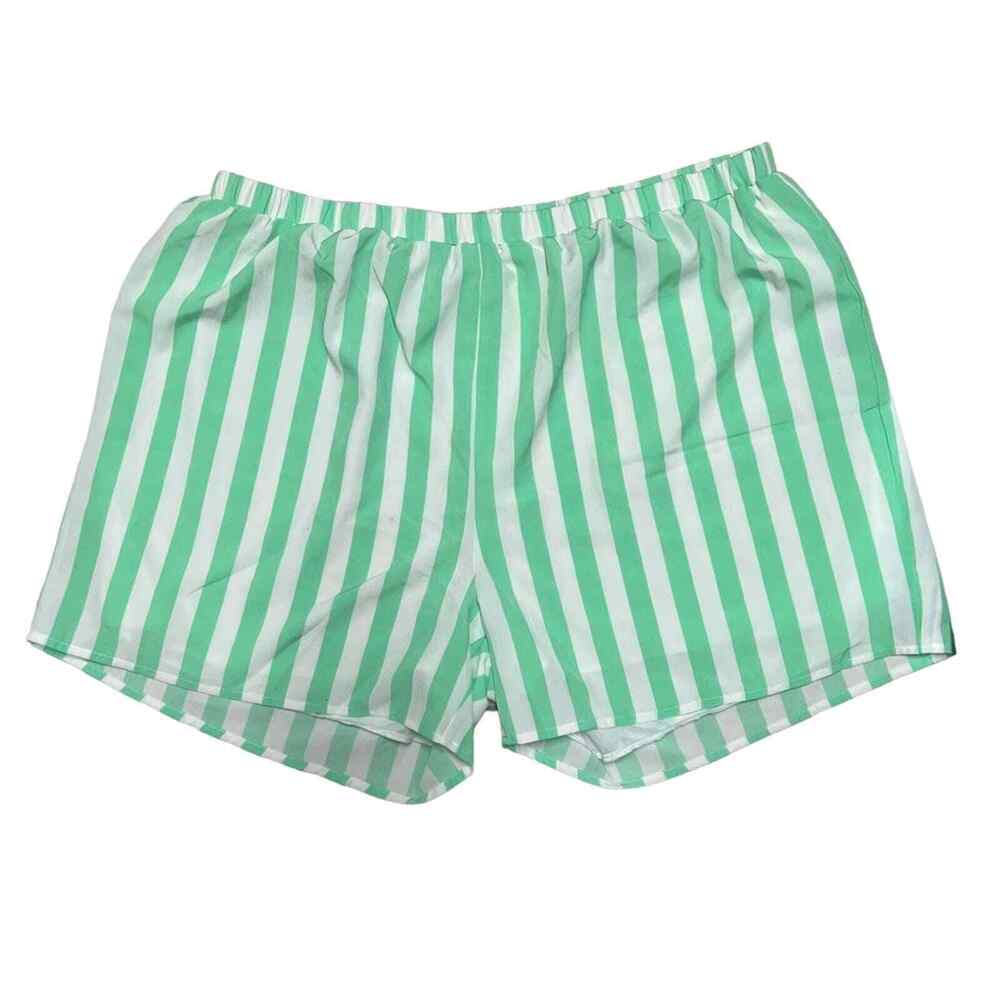 Shein Curve Striped Button Down Top / Shorts Set … - image 4